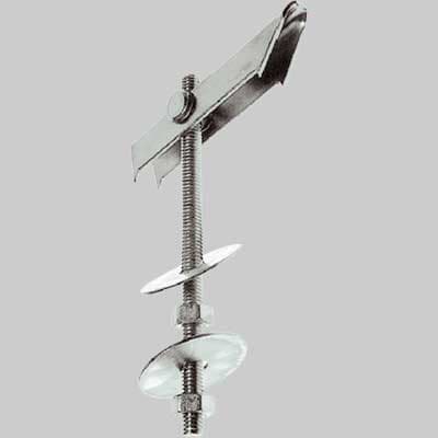Ancora a Soffittto Acciaio con Vite Doppia Bk Dd Nobex M6 50 Pezzi - 2