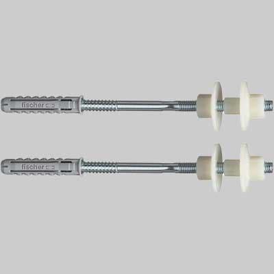Elemento di Fissaggio per Lavabi Semincasso WD180 Fischer - 2