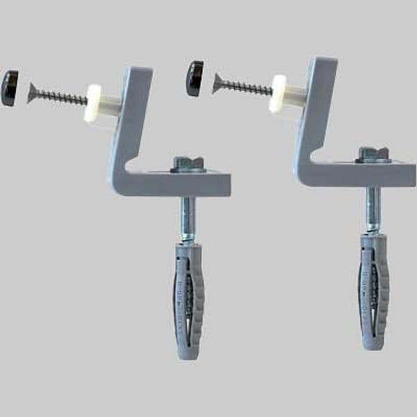 Fissaggio in Nylon Laterali per Vasi e Bidet WB5N 7 x 65 Fischer - 2