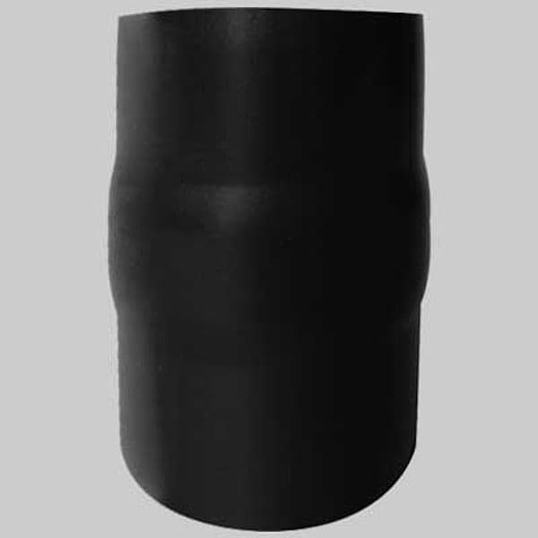 Raccordo per Stufe Nero Opaco Mm Ø 120 Made in Italy