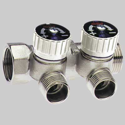 Collettore Lineare con Rubinetti Icma 2 1 x ½ 2 Vie - 2