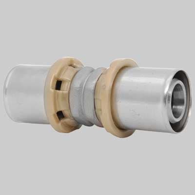 Raccordo Diritto Doppio a Pressare 32 x 32 Icma - 2