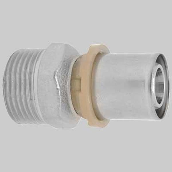 Raccordo Diritto Maschio a Pressare 20 x 1/2 Icma - 2