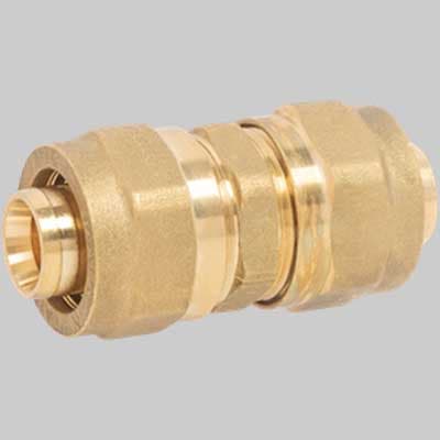Raccordo Diritto Doppio a Stringere Ape 32 x 32 Ape Raccorderie - 2