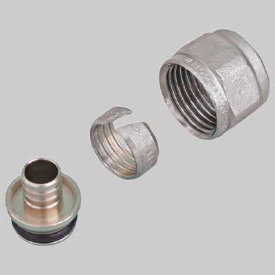 Adattatore Tubo Plastica con Calotta 15 x 2,5 Far - 2