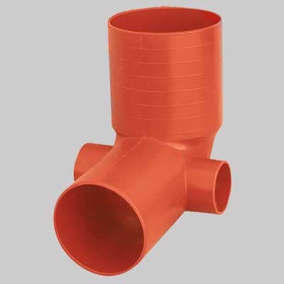 Curva WC Alta 2 Innesti 100 x 4040 Made in Italy - 2