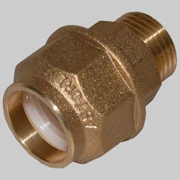 Raccordo Diritto Maschio Anello Resina 40 x 11/4 Astori - 2