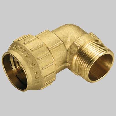Raccordo Gomito Maschio Cobra Ring 63 x 2 Tiemme - 2
