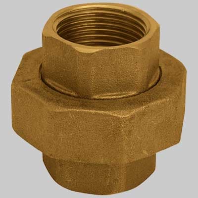 Bocchettone Femmina Ottone Giallo ¾ x ¾ Made in Italy - 2