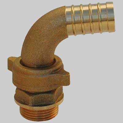 Raccordo Curvo per Pompa Ottone 1½ x 40 Made in Italy - 2