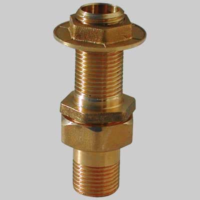 Raccordo Diritto per Cassoni in Ottone 1¼ Made in Italy - 2
