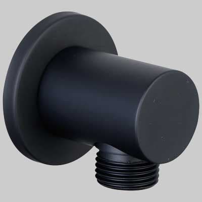 Presa Acqua Tonda Nero ½ Made in Italy - 2