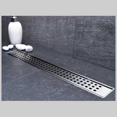 Canaletta per Doccia Compact Net Line Cm 550USCITA Dm 50 Made in Italy - 2
