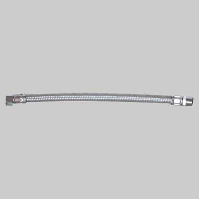 Tubo Flessibile in Acciaio INOX ? M x ? F Cm 35 Made in Italy - 2