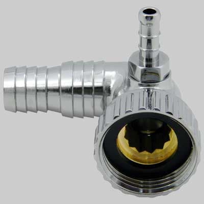 Curvetta Scarico Lavatrice con Attacco Asciugatrice 1 Made in Italy - 2