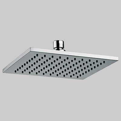 Soffione Doccia Saturno Ottone Cromato ½ 200 x 200 mm Made in Italy - 2