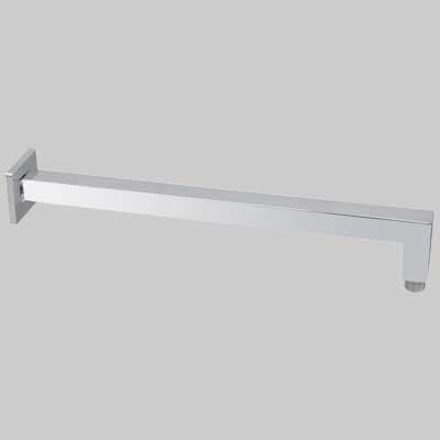 Braccio Doccia Damasco in Acciaio Cromato ½ 30 cm Cardinale - 2