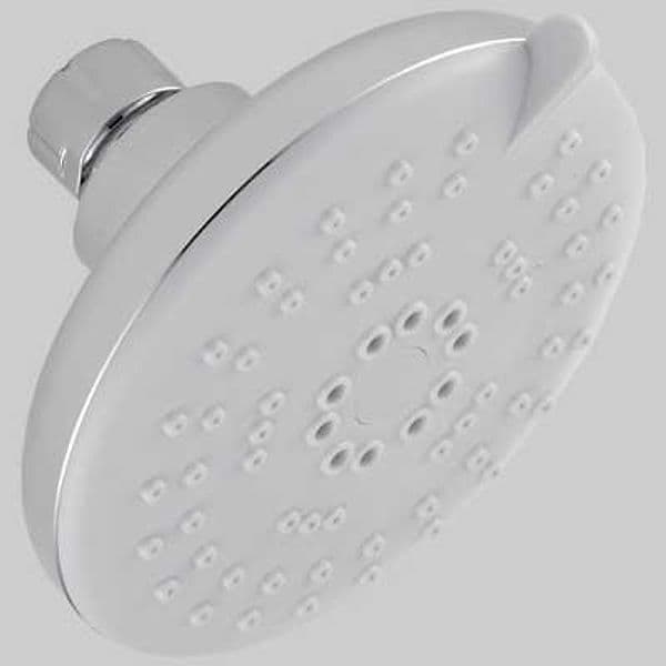 Soffione Doccia Tirreno in ABS 5 Getti Cromato Cardinale - 2
