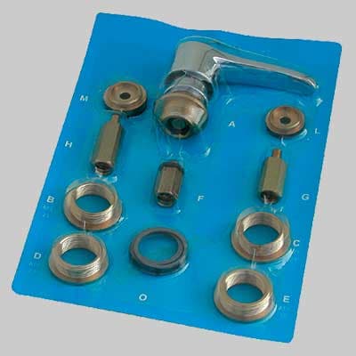 Kit Vitone e Maniglia Universale per Passo Rapido 10 Combinazioni Made - 2