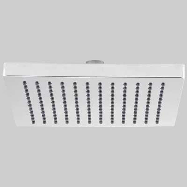 Soffione Doccia Smeraldo in ABS Quadro 1 Getto 200 x 200 Cardinale - 2