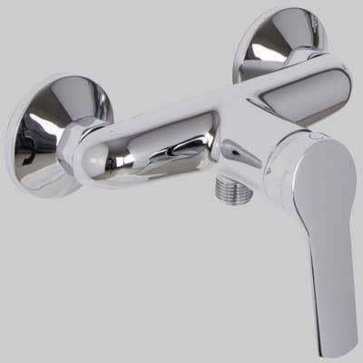 Rubinetto Miscelatore Doccia Esterno Leva Chiusa Serie 4 Cromo Fima - 2