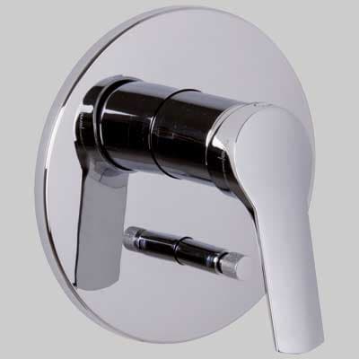 Rubinetto Miscelatore Doccia Incasso con Deviatore Leva Chiusa Serie 4 - 2