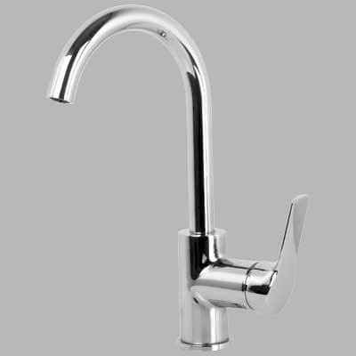 Monocomando Lavabo a Ponte Leva Chiusa Serie 4 Cromo Fima Fratelli Frattini - 2