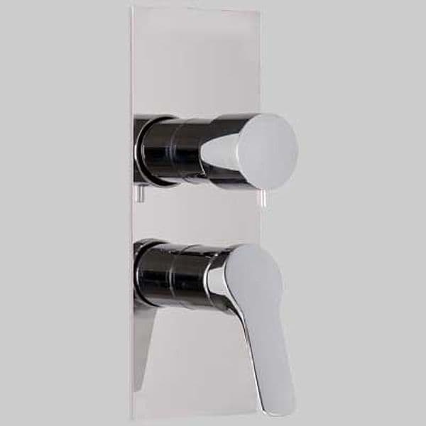 Rubinetto Miscelatore Doccia Incasso con Deviatore 23 Uscite Cromo Fima - 2