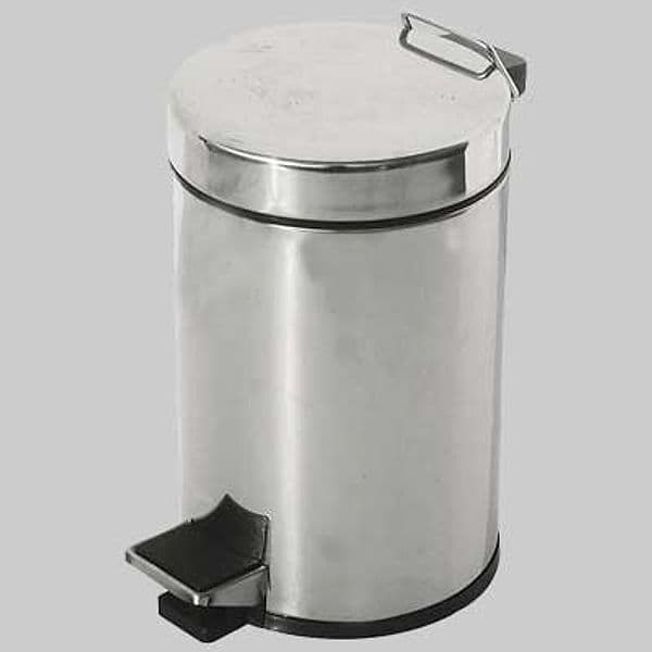Portarifiuti Marika Acciaio INOX Lt 12 Cardinale - 2