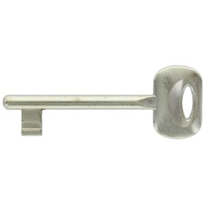 Chiave Patent Bonaiti Nichelata N. 3 Bonaiti Serrature 10 Pezzi - 2