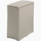Portabiancheria a Scatola Ambrogio Beige Gedy - 2