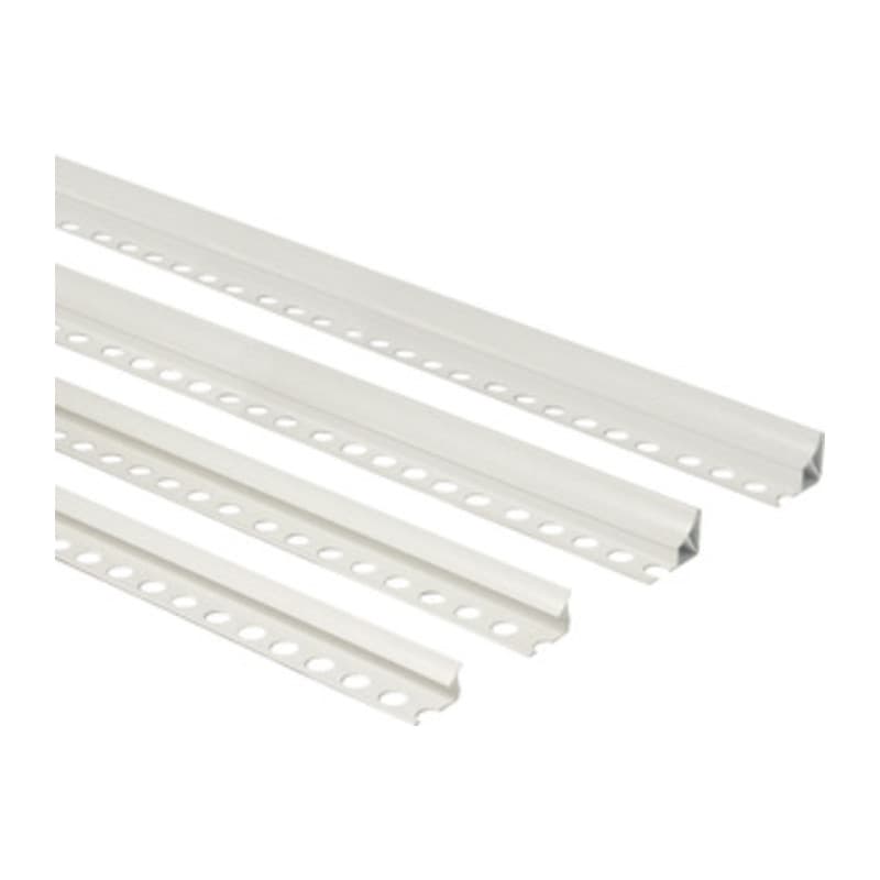 Sguscio PVC Orizzontale 8 mm H 260 cm Bianco 10 Pezzi – Idroweb