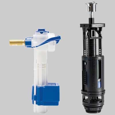 Kit Valvola di Riempimento 747 + Valvola di Scarico 820 ? Brass Fluidmaster - 2
