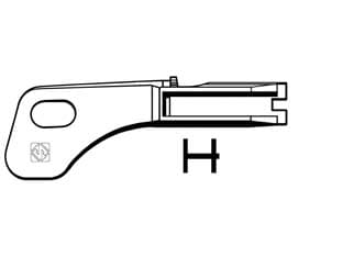 Chiavi per Cilindri Fichet FT510 Silca - 2