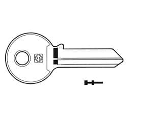 Chiavi per Cilindri Securemme 5 Spine Grandi SCM4 Silca 20 Pezzi - 2