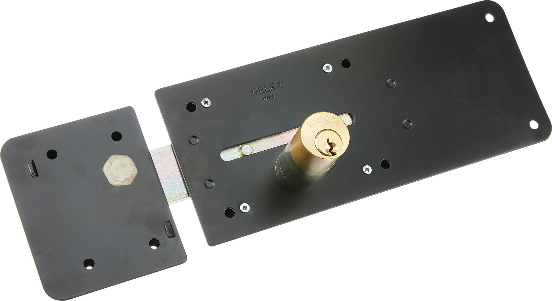 Ferroglietto Solo Catenaccio 6 Mandate con Cilindro Fisso 012 60 mm – Welka