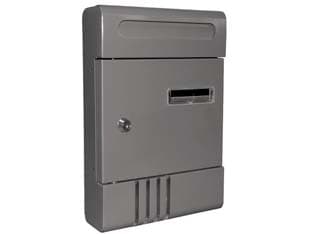 Cassetta Postale in Metallo per Esterni Antracite 20,5 CMX6,5X29H - 2