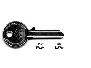 Chiavi 5 Spine Piccole 01410 01410001 Dx (tipo Silca Cs 7) Cisa 50 Pezzi - 2