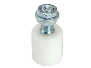 Oliva per Cancello in Nylon Bianco ART.450 Ø 40 mm MMX45H. Combi 6 Pezzi - 2