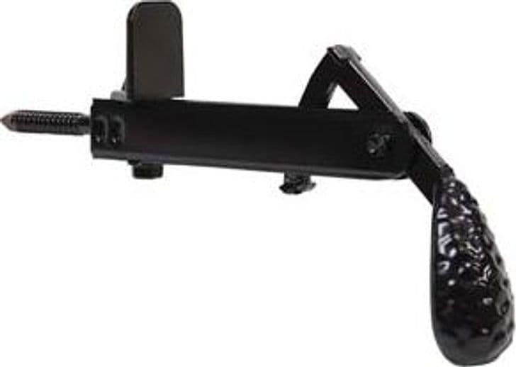 Fermapersiane a Pendolo con Fermo Fisso 105 MMX55H. Verniciato Nero - 2