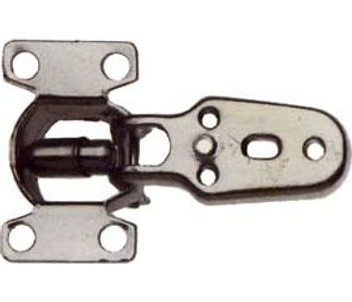 Cerniere con Piastrina e Vite Regolabili Collo Piano Foro Ø 35 mm 24 Pezzi