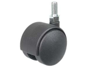 Ruote Doppie in Nylon con Perno Ø 30 mm Perno Ø 8 mm MMX15 4 Pezzi - 2