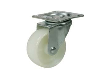 Ruote con Piastra Forcella Ø 65 mm (piastra 65 MMX54) Quality 4 Pezzi - 2