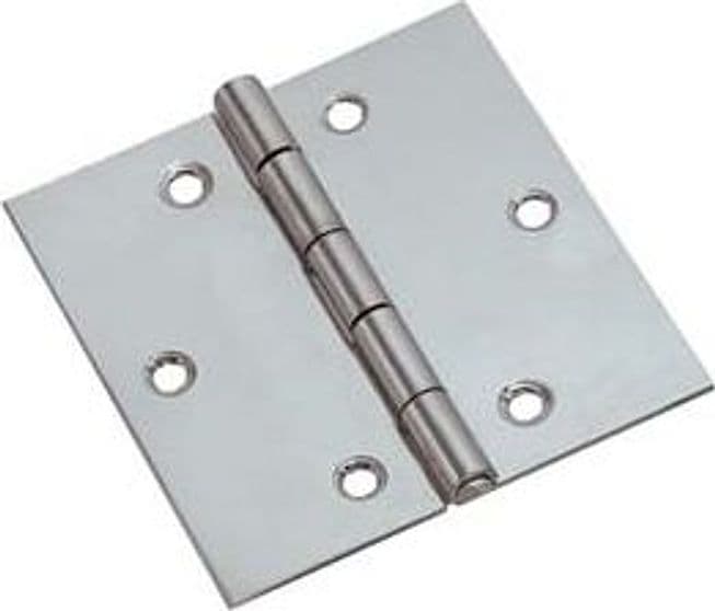 Cerniere Quadre Acciaio Inox Perno Fisso 30 MMX30X0,8 24 Pezzi - 2