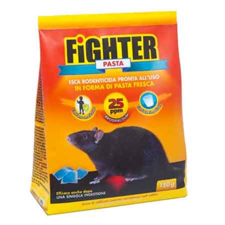 Esca Topicida in Pasta Blu Fighter 150 Gr Cisa Adriatica - 2