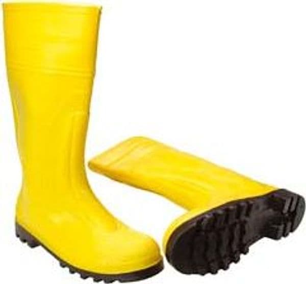 Stivali di Sicurezza in PVC Giallo EN 345 N°41 1 Paio - 2