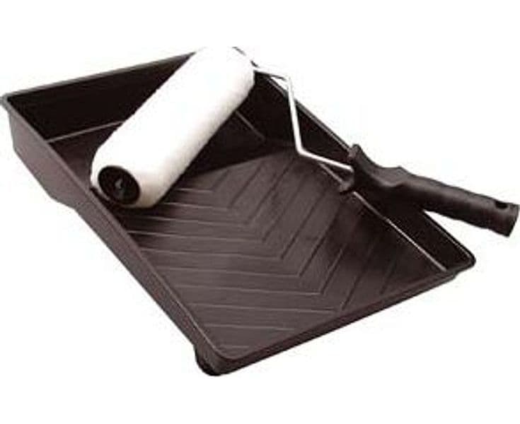 Set Rullo con Bacinella per Pitture Murali Diametro Rullo 3,7 cm Dimensioni - 2