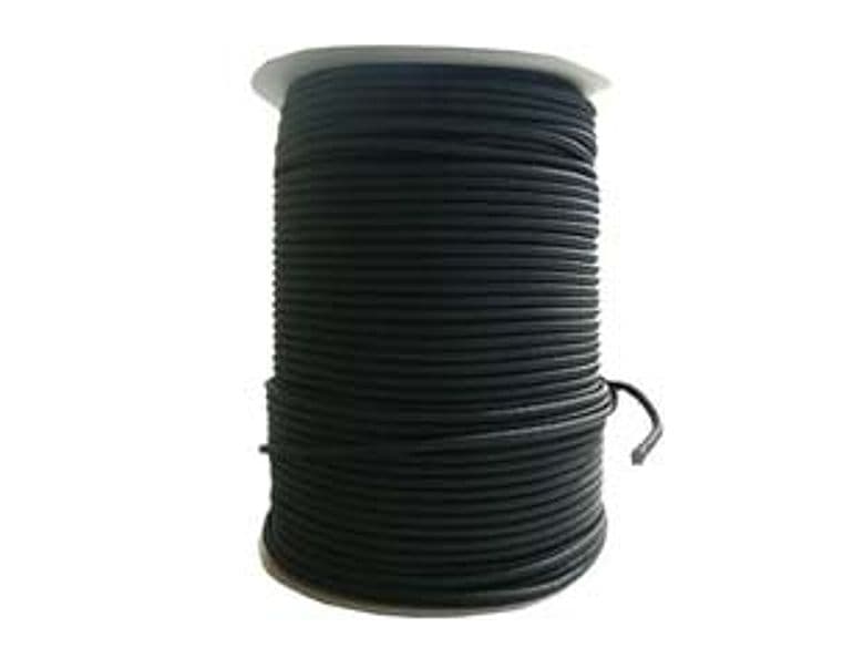 Corda Elastica Nera Ø 3 mm Mm. x 200 M. Alte - 2