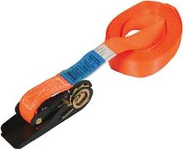 Cinghia 25 mm con Mini Cricchetto ART.8188C 5 m Robur 3 Pezzi - 2