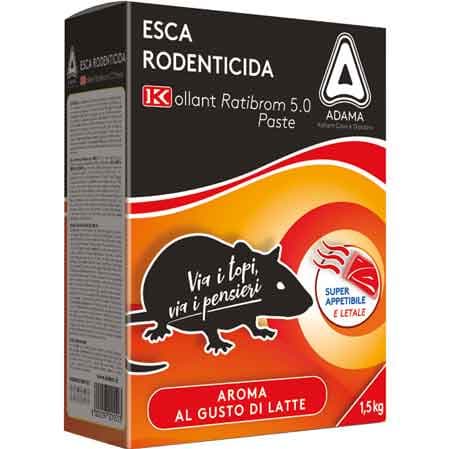 Esca Topicida Ratibrom 5.0 Paste 1,5 kg (3 x 500GR) Kollant - 2